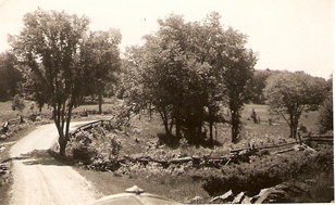 Barkway road near old cemetery