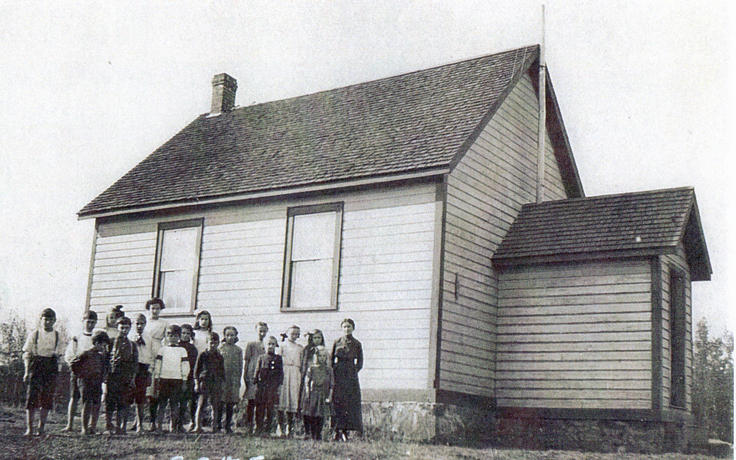 Buck Lake School around 1910