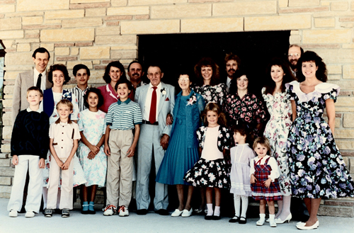 Harold and Willa Cooper family