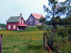 Lesley Ruttan house Housey's Rapids Rd