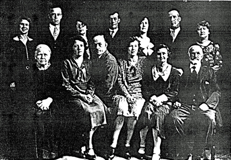 Robt Rusk family 1929