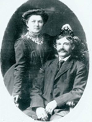 Selina Brooks and William Frederick Hogue