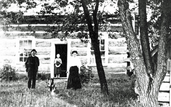 home of Henry Long west of Barkway
