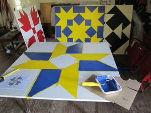 Painting the Quilt Patterns