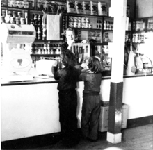 1940s Barkway Store inside